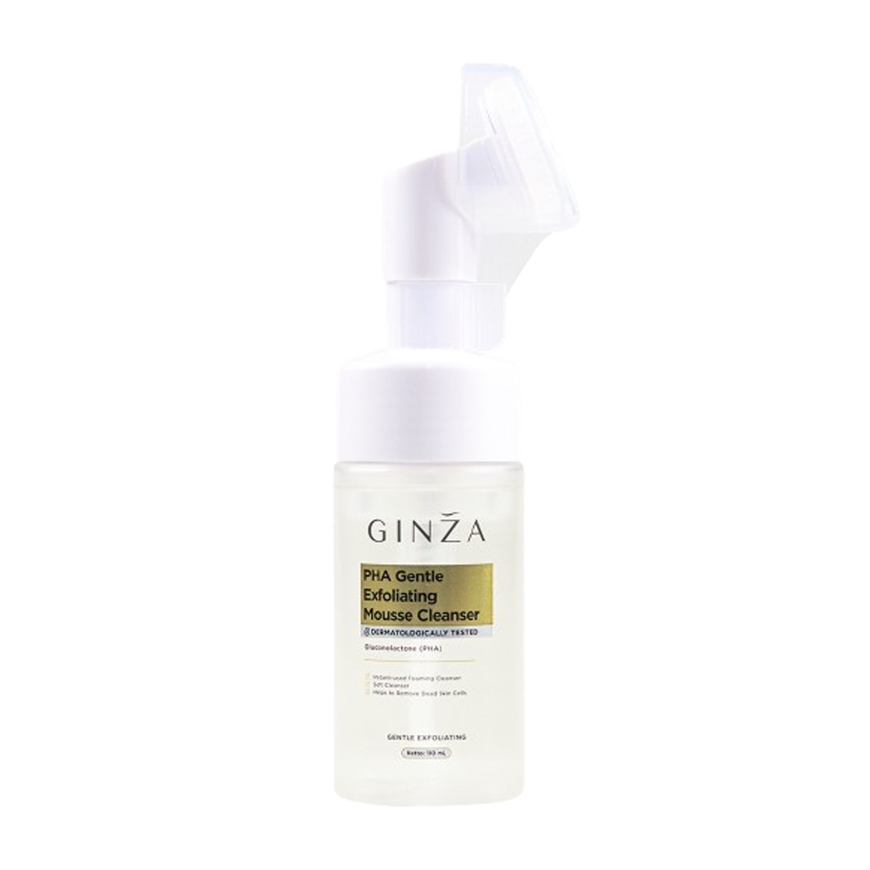 Ginza PHA Gentle Exfoliating Mousse Cleanser 110ml | Gogobli