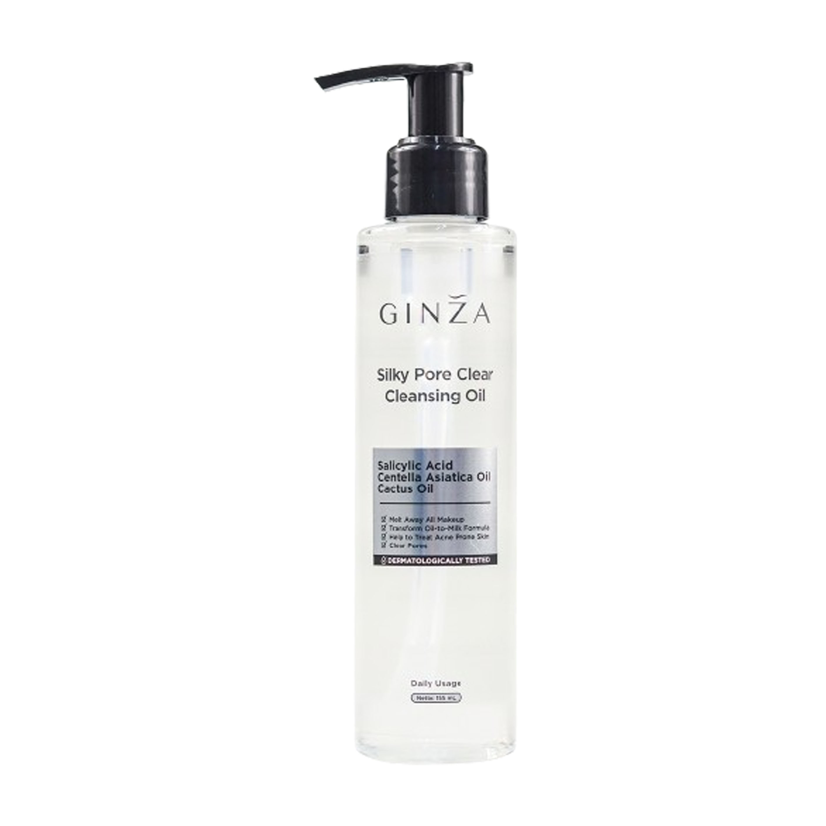 Ginza Silky Pore Clear Cleansing Oil 155ml | Gogobli
