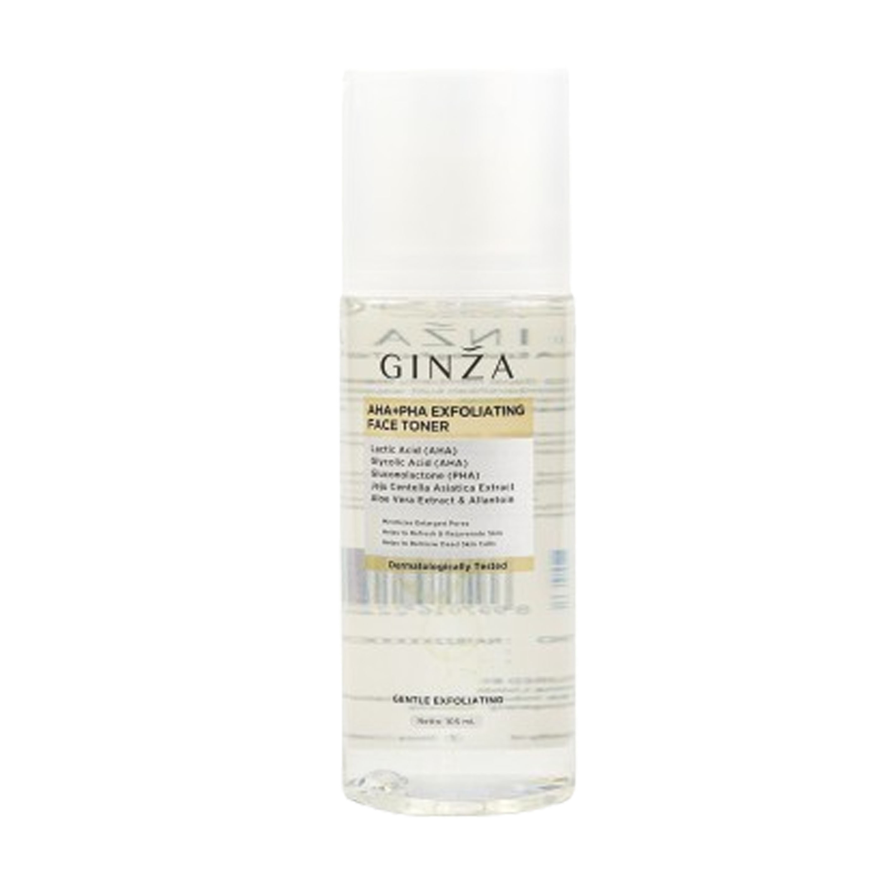 Ginza AHA+PHA Exfoliating Face Toner 105ml | Gogobli