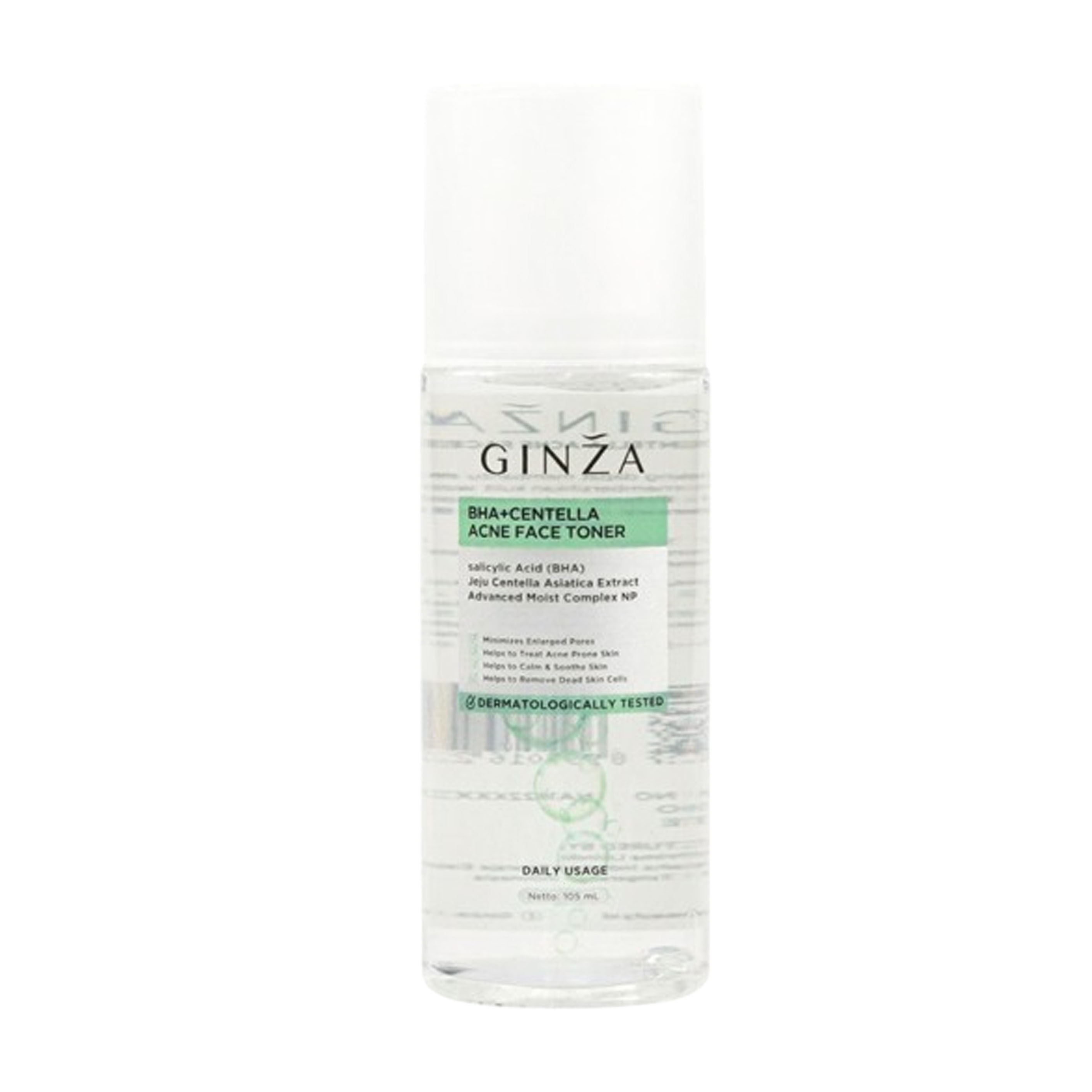 Ginza BHA+Centella Acne Face Toner 105ml | Gogobli
