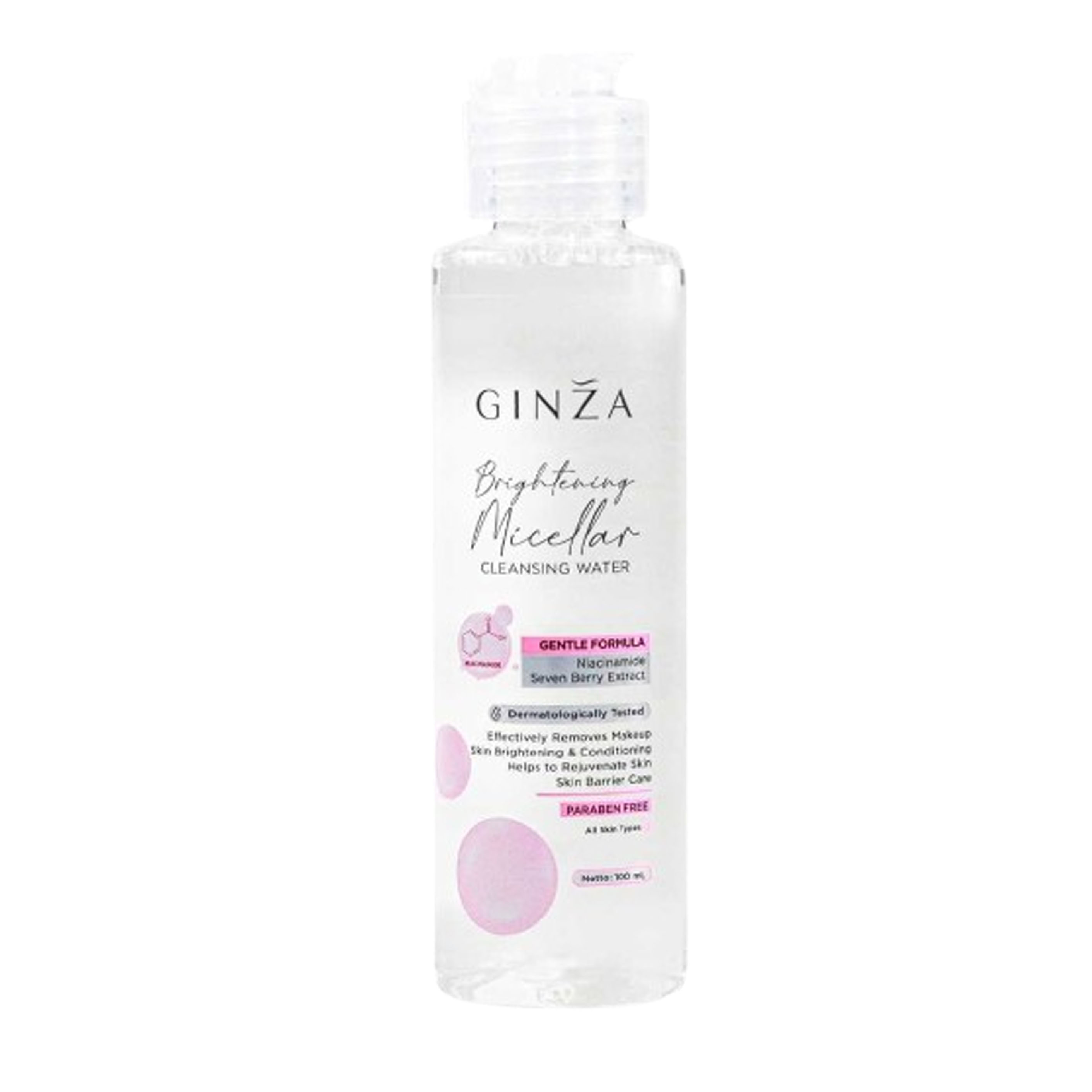Ginza Brightening Micellar Cleansing Water 100ml | Gogobli