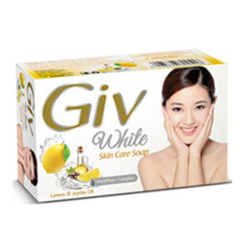 GIV White Skin Care Soap Lemon And Jojoba Oil 76gr | Gogobli