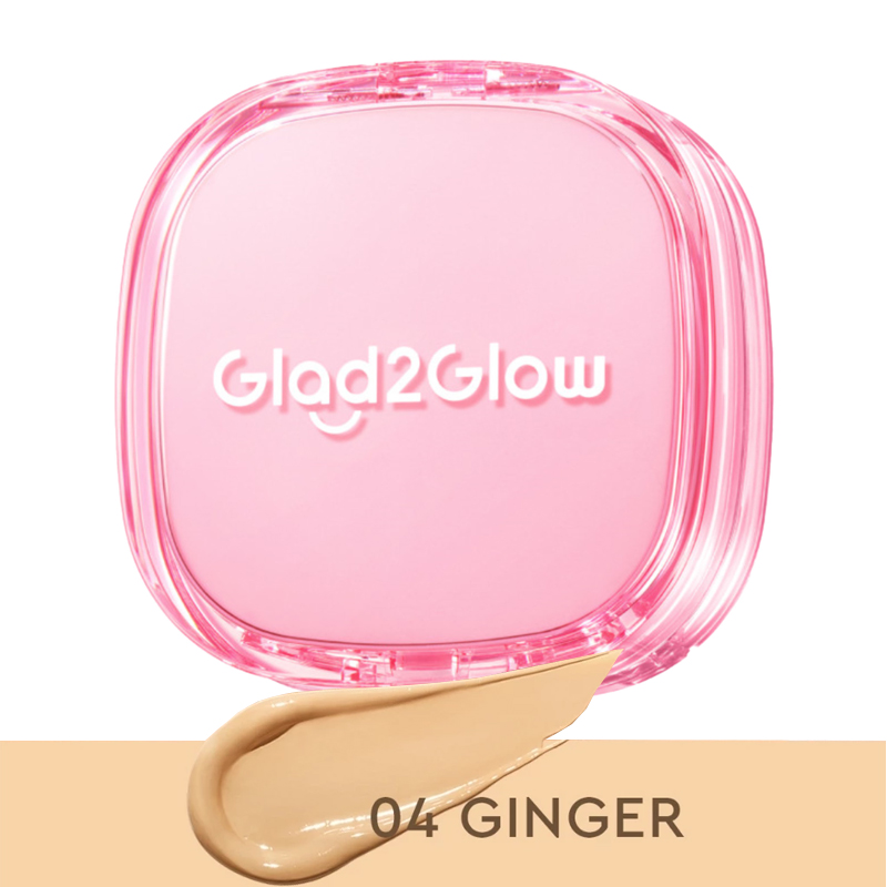 Glad2Glow Perfect Cover Cushion 04 Ginger 11gr | Gogobli