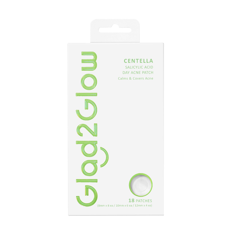 Glad2Glow Centella Salicylic Acid Day Acne Patch | Gogobli