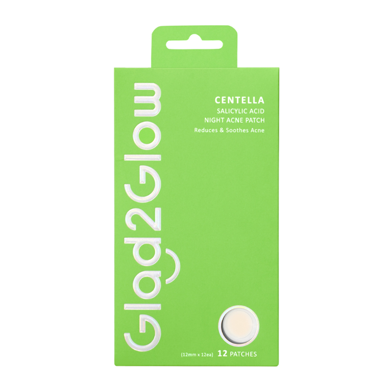 Glad2Glow Centella Salicylic Acid Night Acne Patch | Gogobli