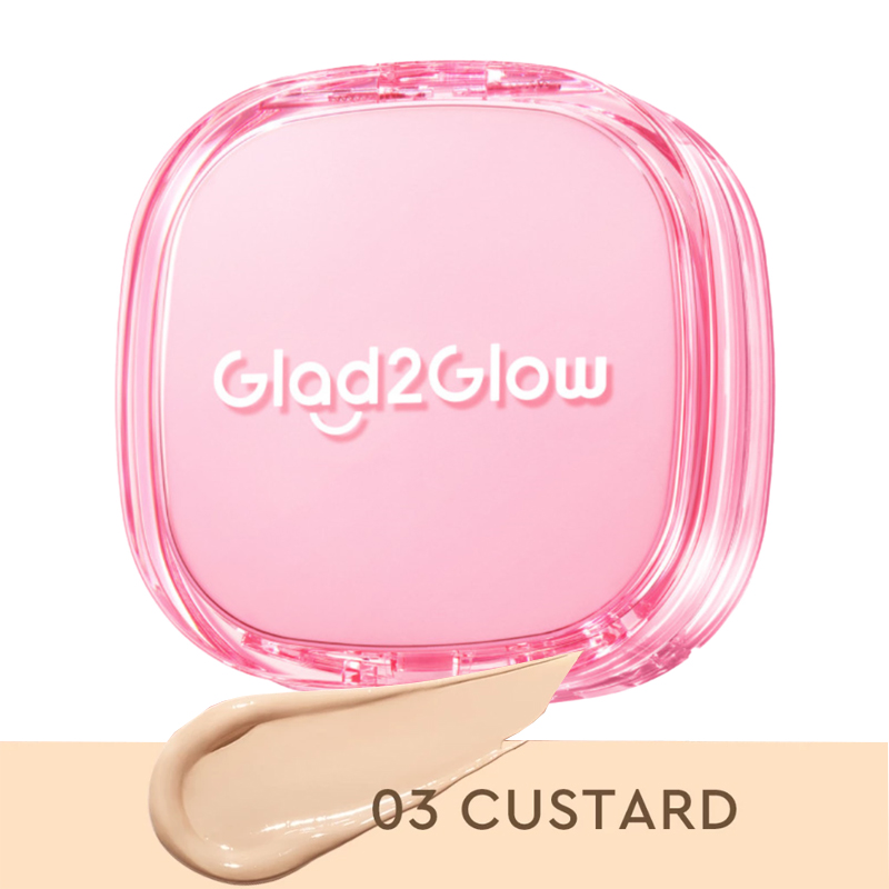 Glad2Glow Perfect Cover Cushion 03 Custard 11gr | Gogobli
