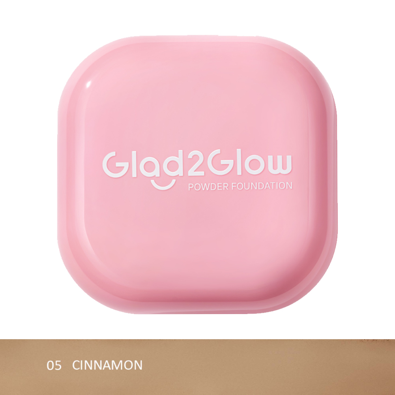 Glad2Glow Perfect Blurring Powder Foundation 05 Cinnamon 8.5gr | Gogobli