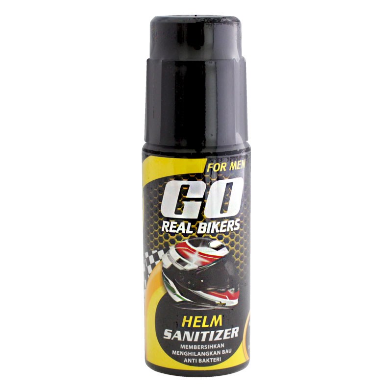 Go Helm Sanitizer Real Bikers For Men 100ml Gogobli