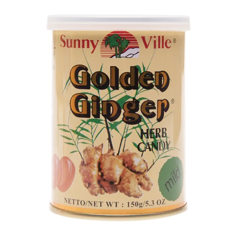 Golden Ginger Can Herb Drops Mild 150gr | Gogobli