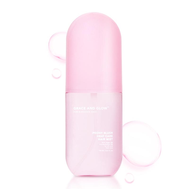 Grace And Glow Peony Blush Heat Care Hair Mist 100ml | Gogobli