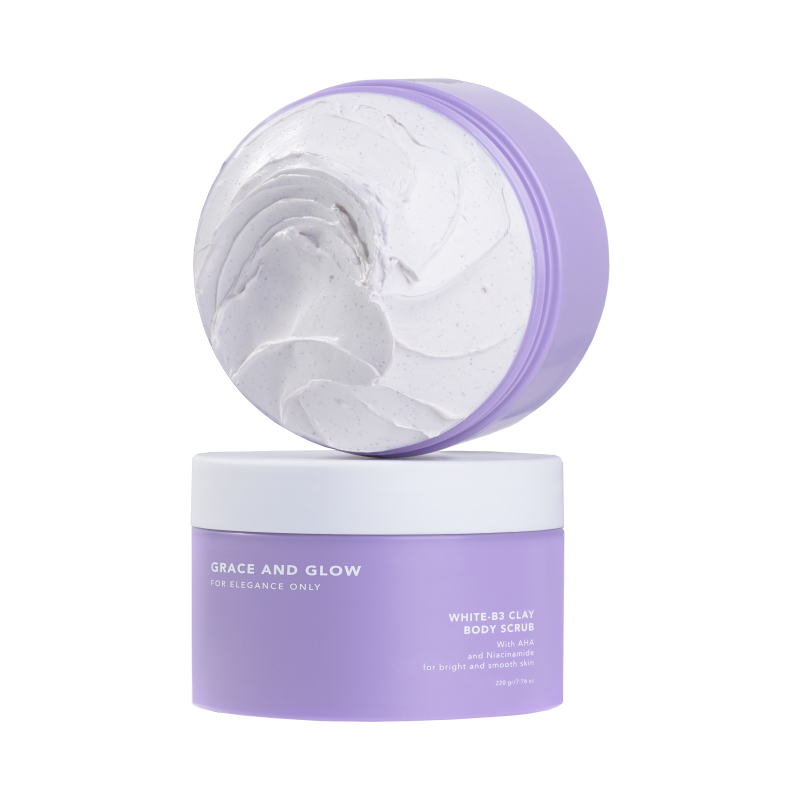 Grace And Glow White B3 Clay Scrub 220gr | Gogobli
