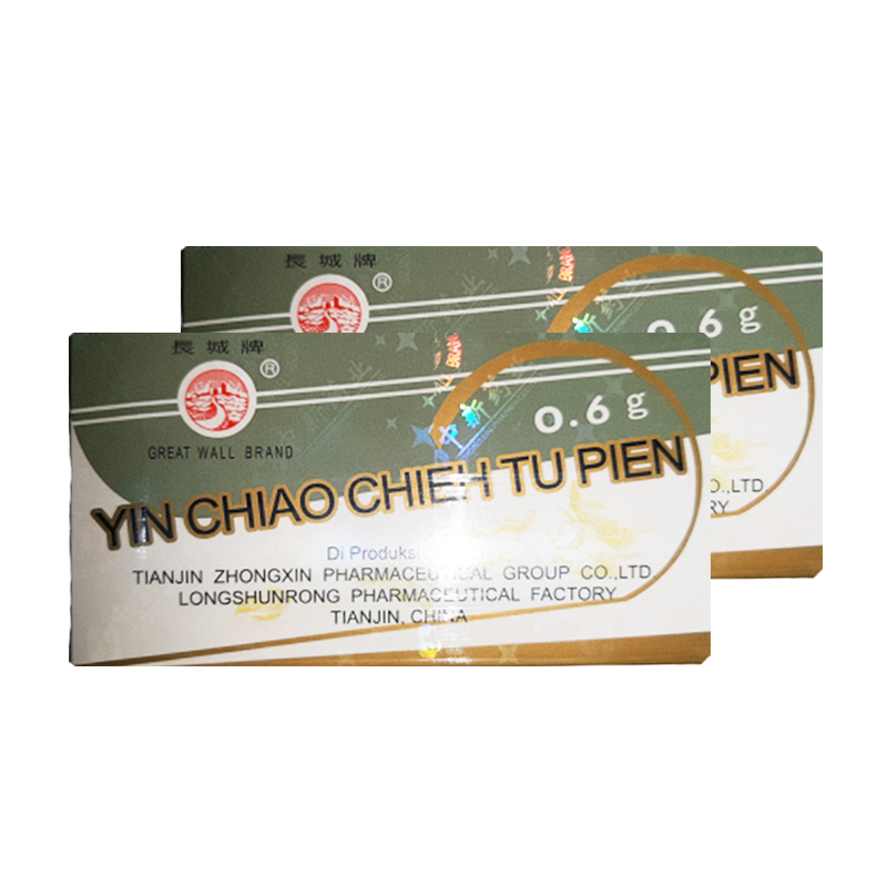 Great Wall Brand Yin Chiao Chieh Tu Pien 8 Tablet (PAKET ISI 24pcs) | Gogobli