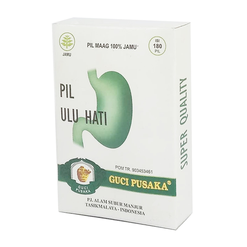 Guci Pusaka Pil Ulu Hati 180 Pil | Gogobli