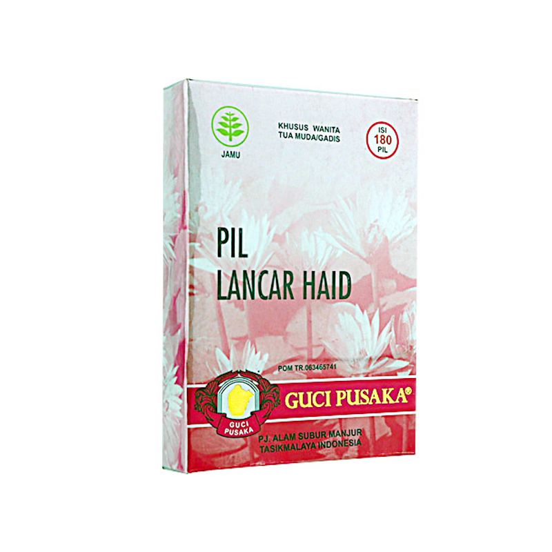 Guci Pusaka Pil Lancar Haid 180 Pil | Gogobli