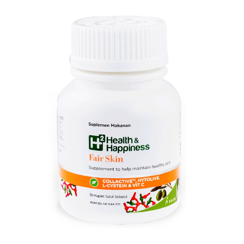 H2 Health & Happiness Fair Skin 30 Kaplet Salut Selaput | Gogobli
