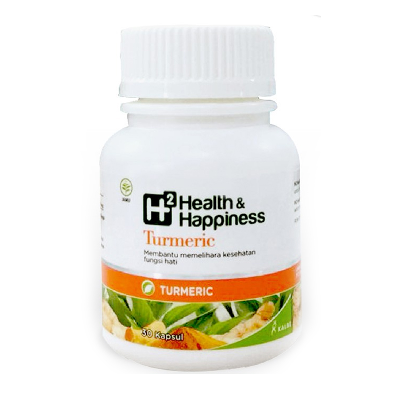 H2 Health & Happiness Turmeric 30 Kapsul | Gogobli