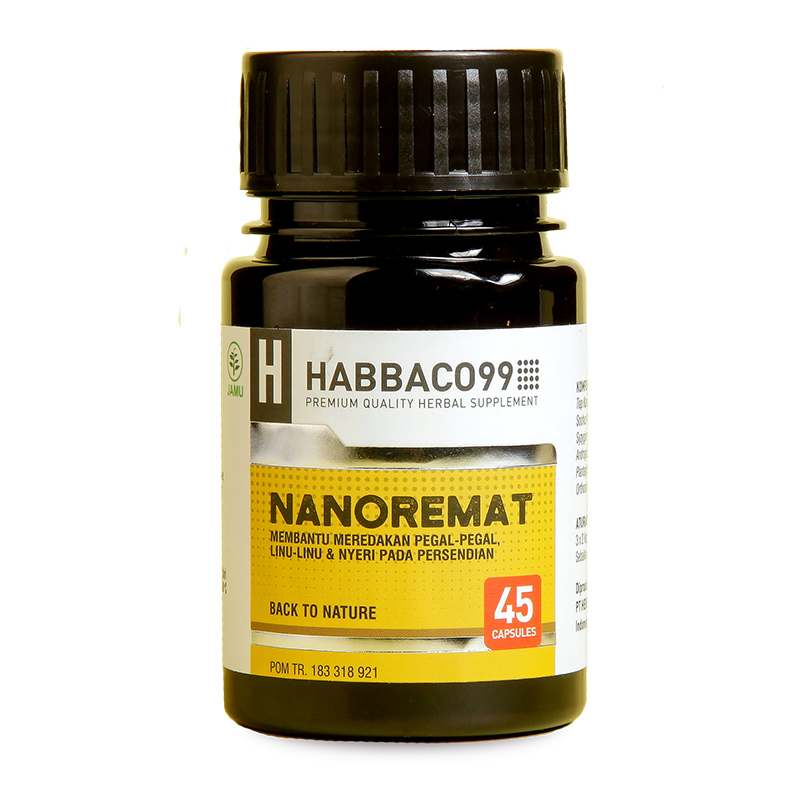 Habbaco99 Nanoremat 45 Kapsul | Gogobli