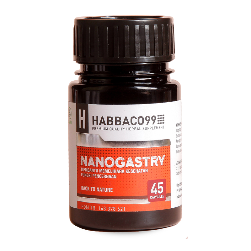 Habbaco99 Nanogastry 45 Kapsul | Gogobli