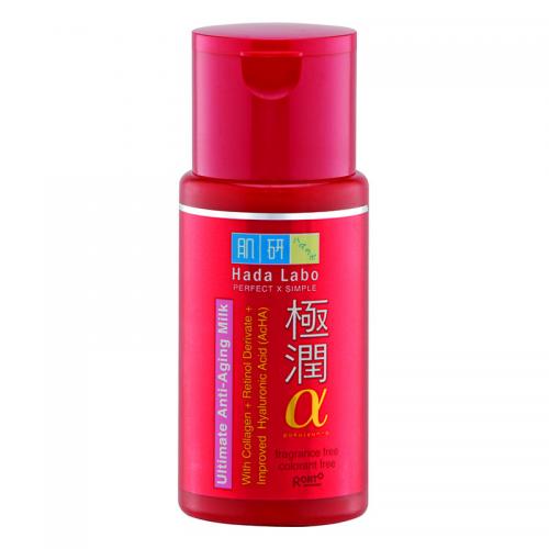 Hada Labo Gokujyun Alpha Ultimate Anti Aging Milk 100ml (ED: Okt 24) | Gogobli