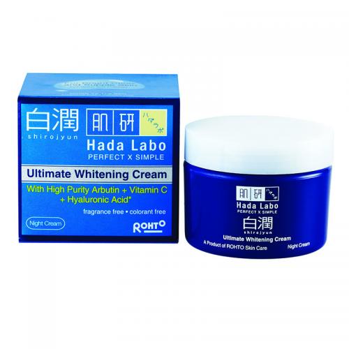 Hada Labo Shirojyun Ultimate Whitening Cream 40gr (ED: Agust 24) | Gogobli