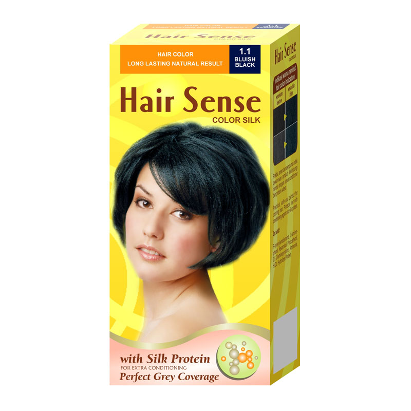 Hair Sense 1.1 Bluish Black | Gogobli