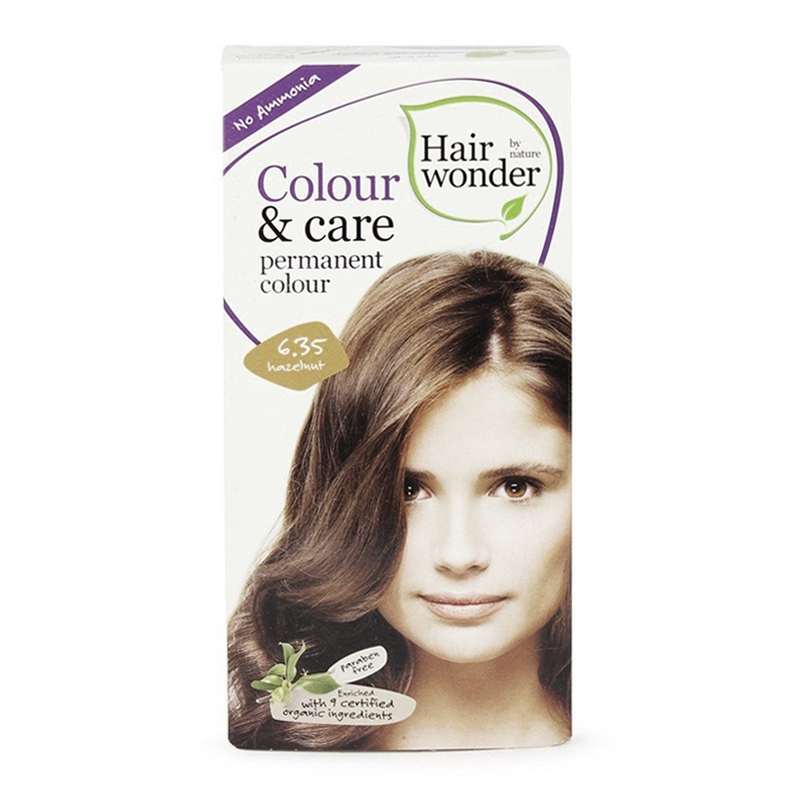 Hair Wonder Colour & Care Permanent Colour 6.35 Hazelnut 100ml | Gogobli