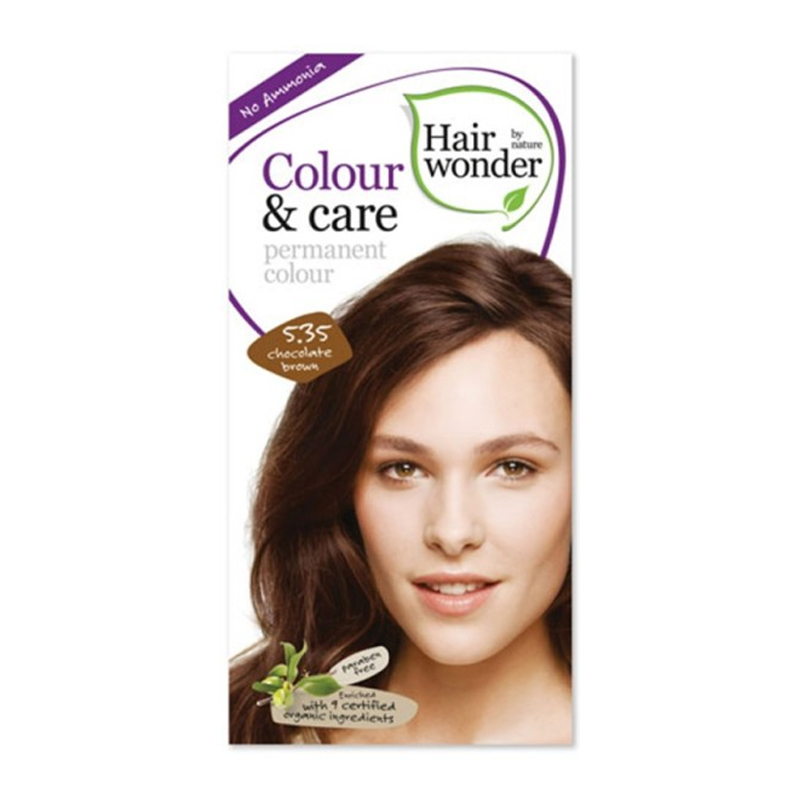 Hair Wonder Colour & Care Permanent Colour 5.35 Chocolate Brown 100ml | Gogobli