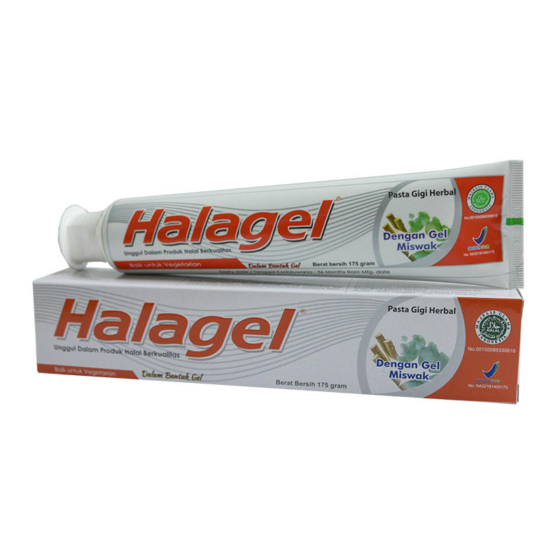 Halagel Pasta Gigi Herbal Gel Miswak 175gr | Gogobli