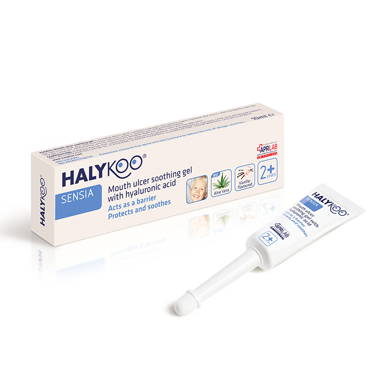 Halykoo Mouth Ulcer Soothing Gel With Hyaluronic Acid 10ml | Gogobli