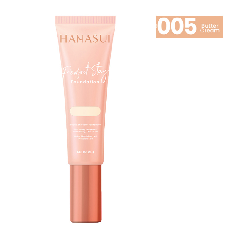 Hanasui Perfect Stay Foundation 005 Buttercream 25gr | Gogobli