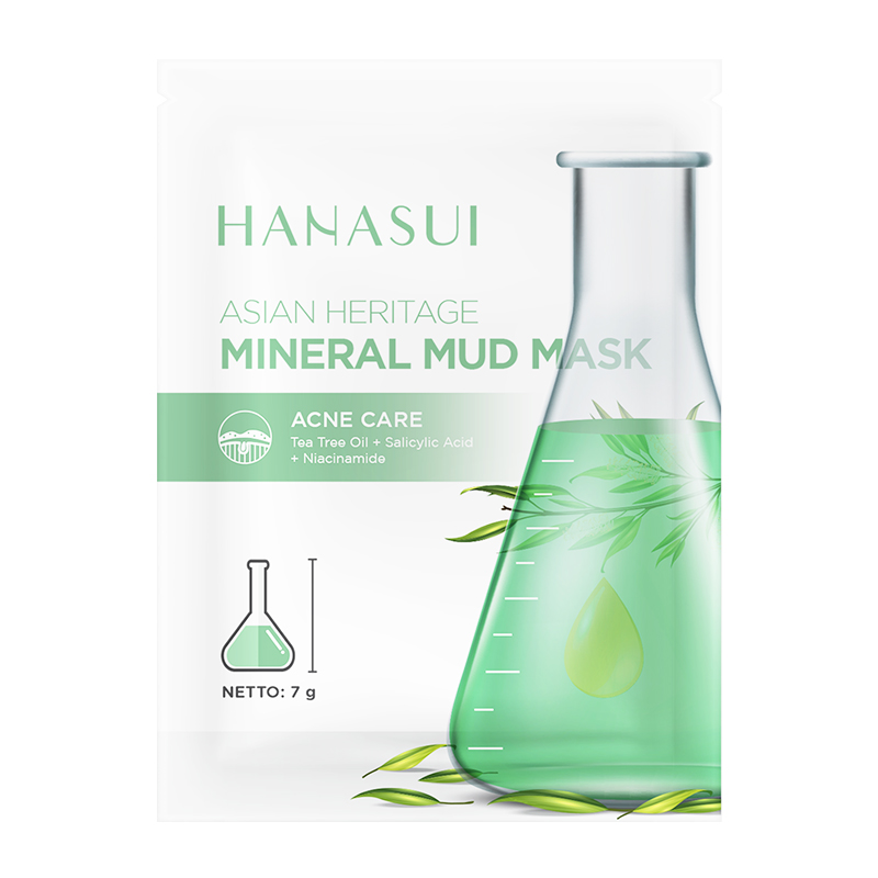 Hanasui Mineral Mud Mask Asian Heritage 7gr | Gogobli