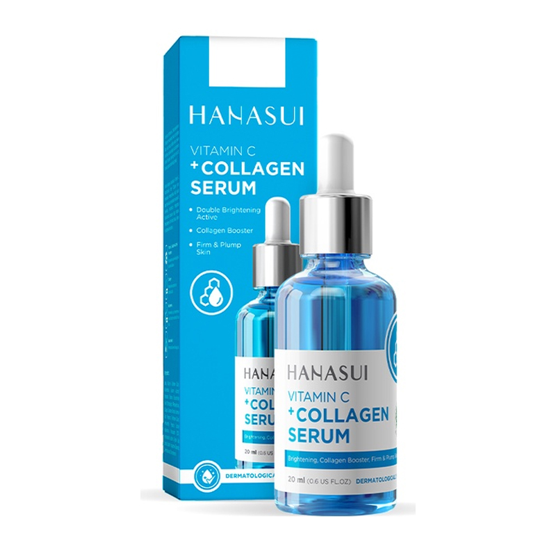 Hanasui Serum Whitening Collagen Plus Vit C 20ml | Gogobli