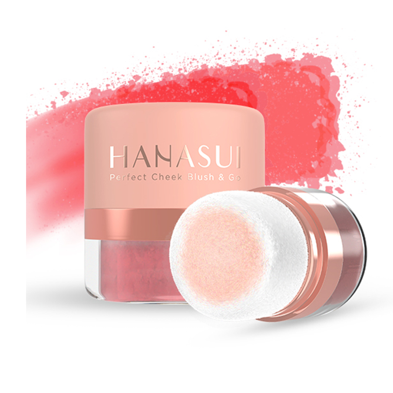 Hanasui Perfect Cheek Blush & Go Powder 02 Peach 2.5gr | Gogobli