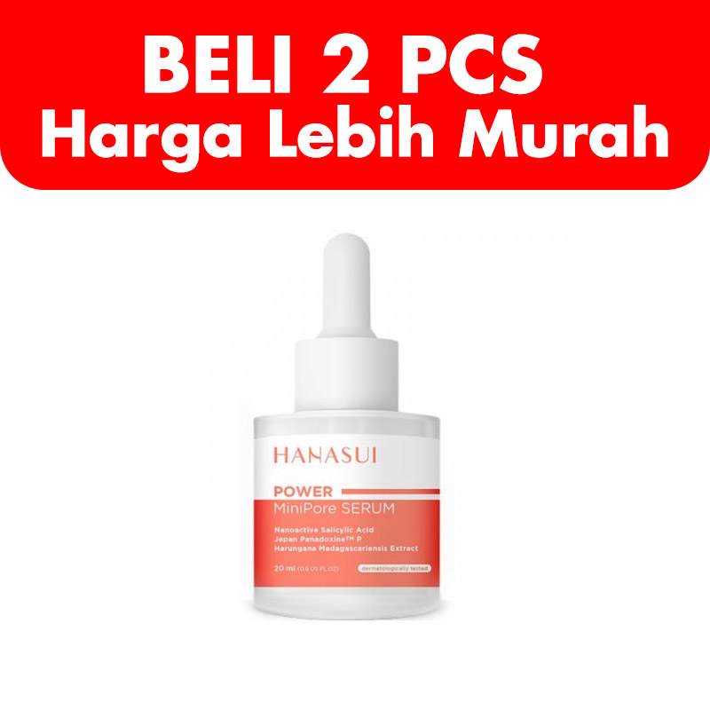 Hanasui Power MiniPore Serum 20ml (Beli 2 Lebih Murah) | Gogobli