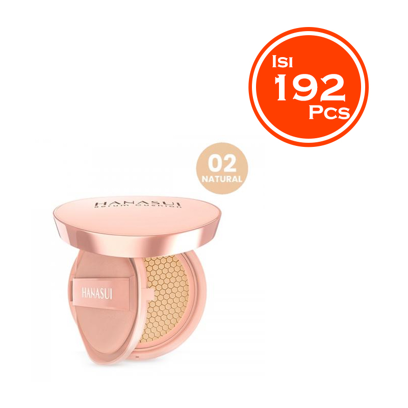 Hanasui Serum Cushion 02 Natural 15gr (Isi 192pcs) | Gogobli