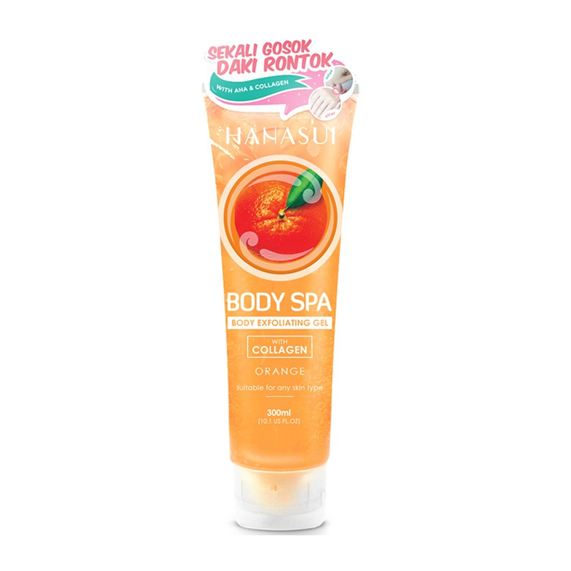 Hanasui Body Spa Exfoliating Gel Orange 300ml | Gogobli