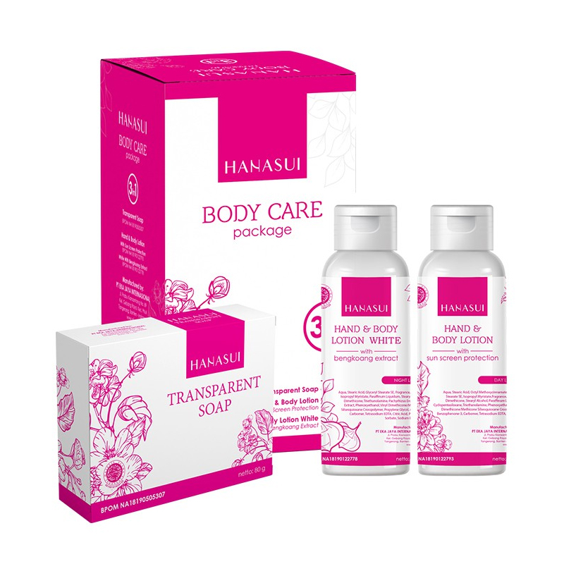 Jual Hanasui Body Care 3 In 1 HBHoz