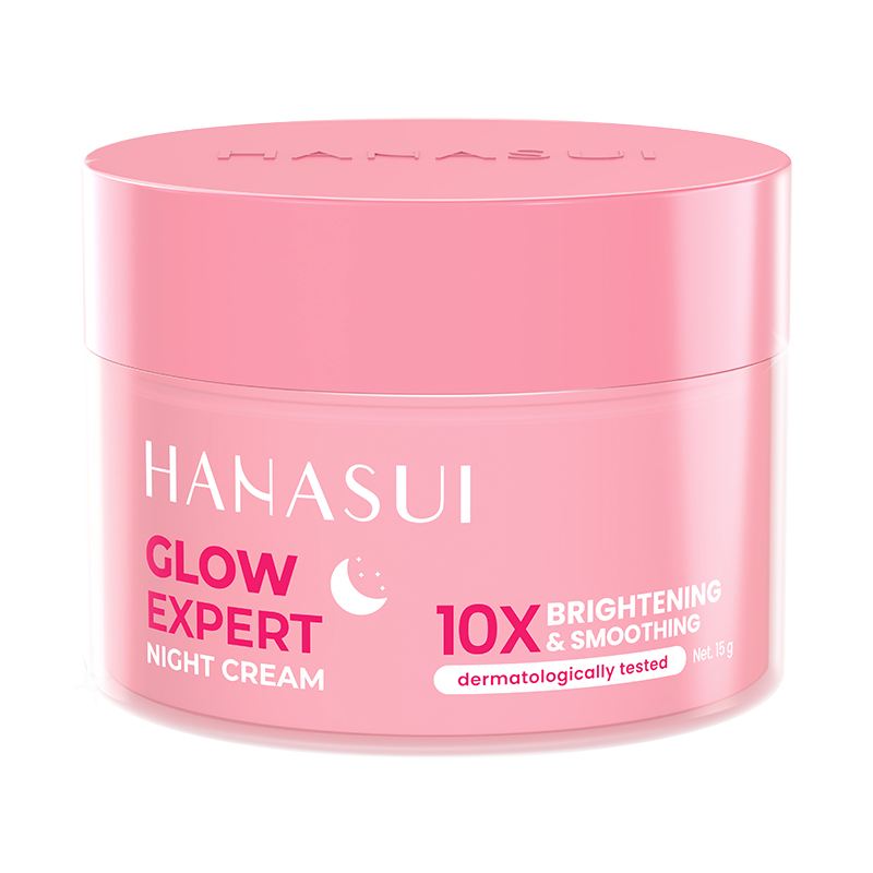 Hanasui Flawless Glow Expert 10X Night Cream 15gr | Gogobli