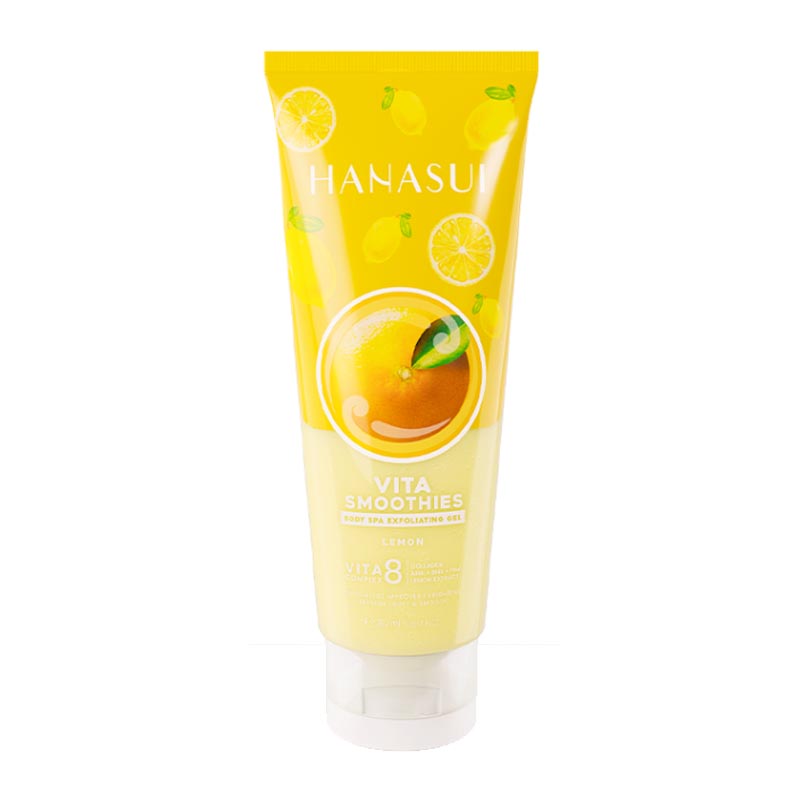 Hanasui Vita Smoothies Body Spa Exfoliating Gel Lemon 180ml | Gogobli