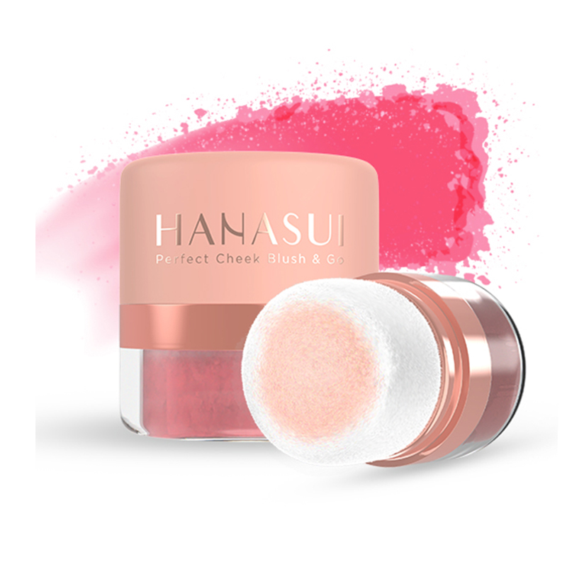 Hanasui Perfect Cheek Blush & Go Powder 01 Pink 2.5gr | Gogobli