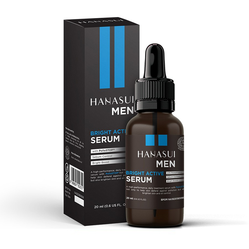 Hanasui Men Bright Active Serum 20ml | Gogobli