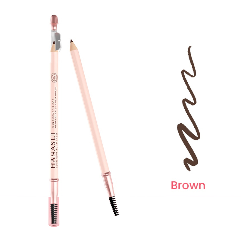 Hanasui Eyebrowtiful Pencil Brown 1.6gr | Gogobli