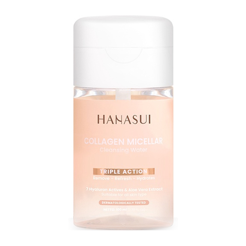 Hanasui Collagen Micellar Cleansing Water 100ml | Gogobli