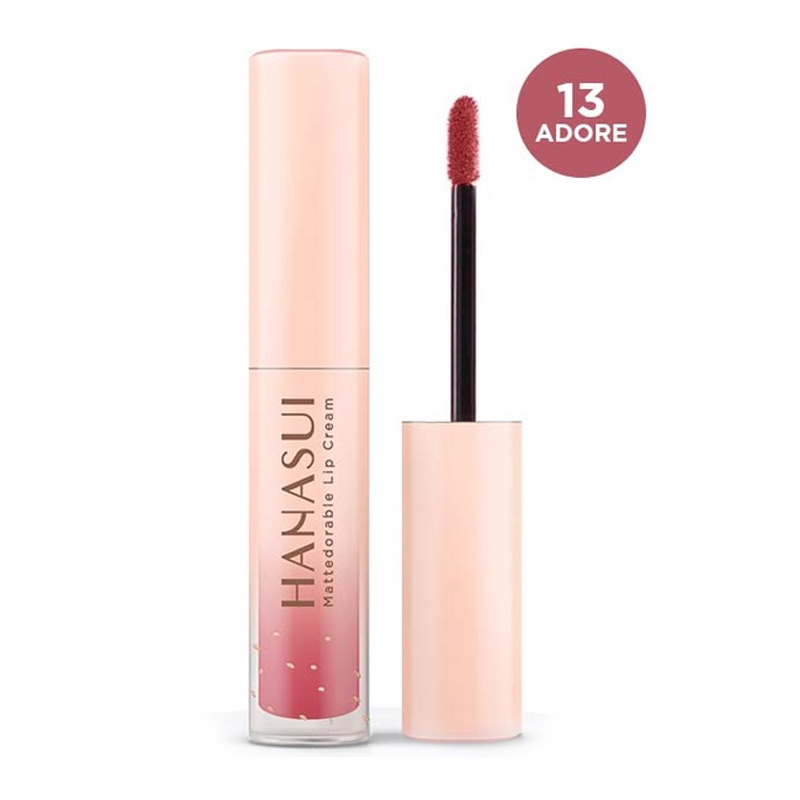 Hanasui Mattedorable Lip Cream 13 Adore 4gr | Gogobli