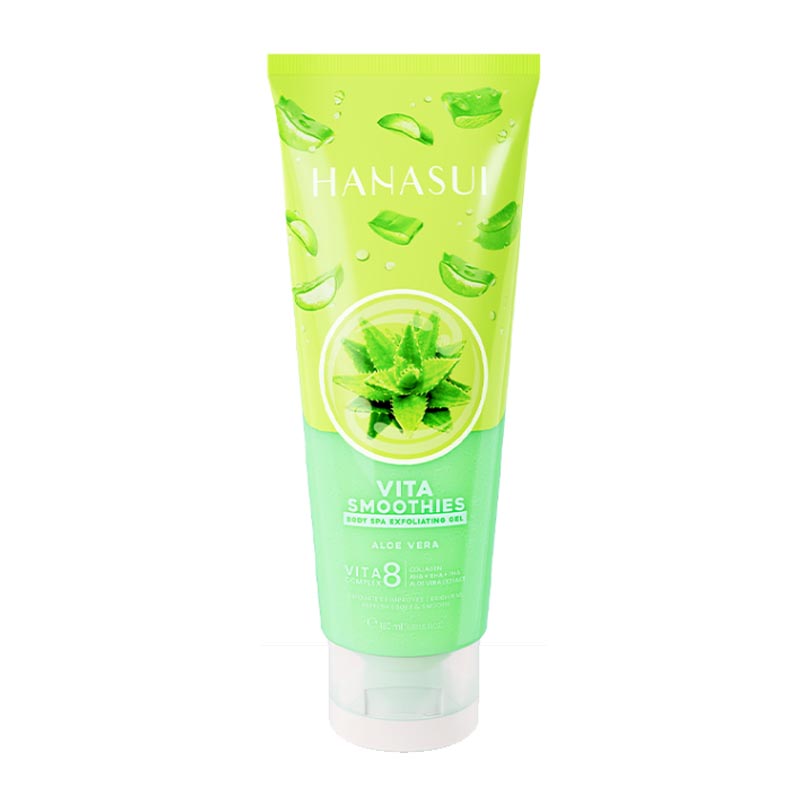 Hanasui Vita Smoothies Body Spa Exfoliating Gel Aloe Vera 180ml | Gogobli