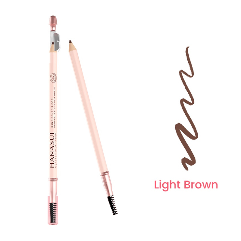 Hanasui Eyebrowtiful Pencil Light Brown 1.6gr | Gogobli