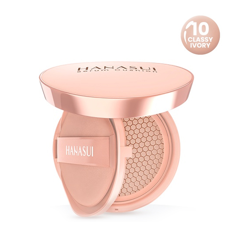 Hanasui Serum Cushion 10 Classy Ivory 15gr | Gogobli