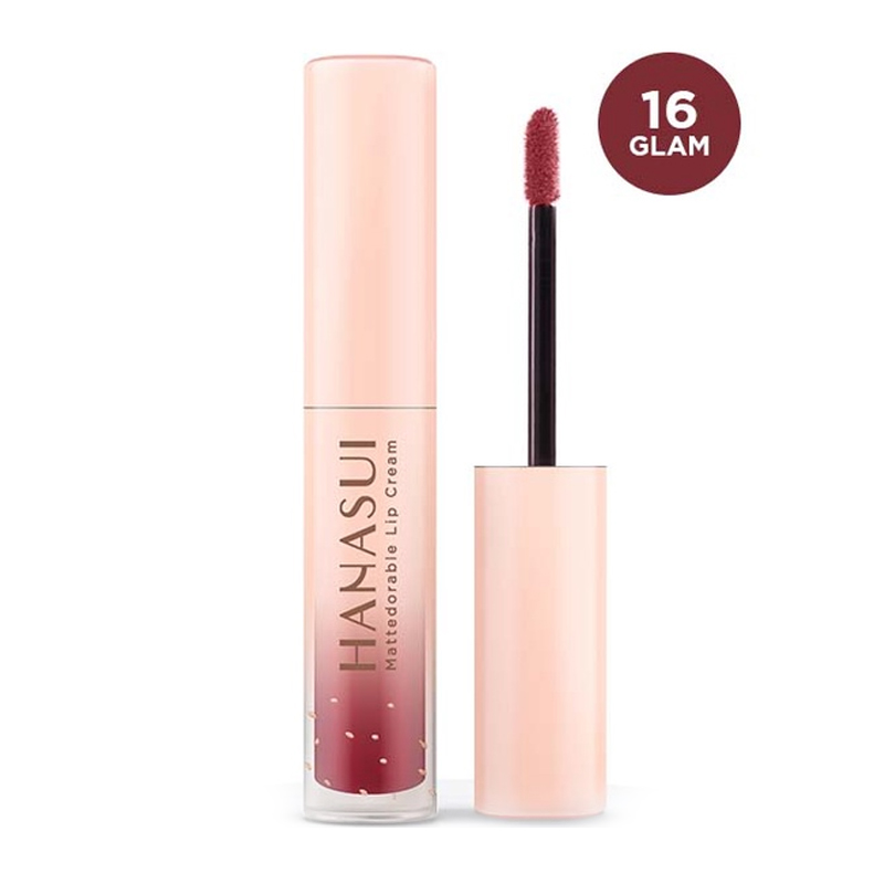 Hanasui Mattedorable Lip Cream 16 Glam 4gr | Gogobli
