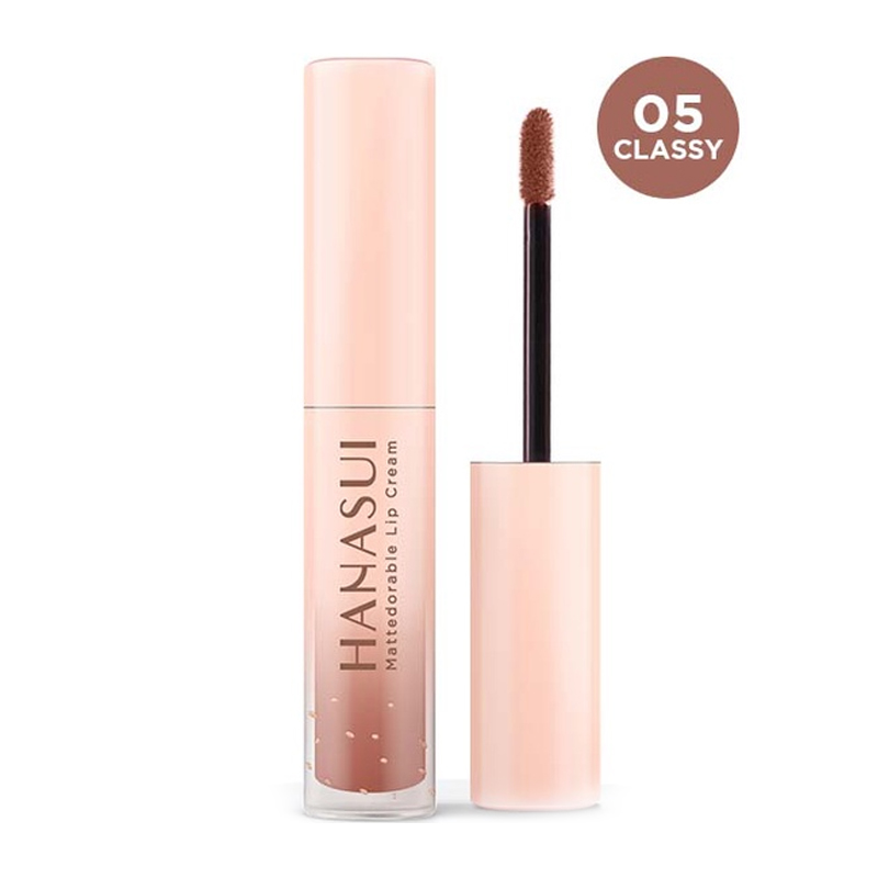 Hanasui Mattedorable Lip Cream 05 Classy 4gr | Gogobli