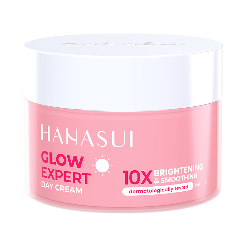 Hanasui Glow Expert 10X Brightening & Smoothing Day Cream 15gr | Gogobli